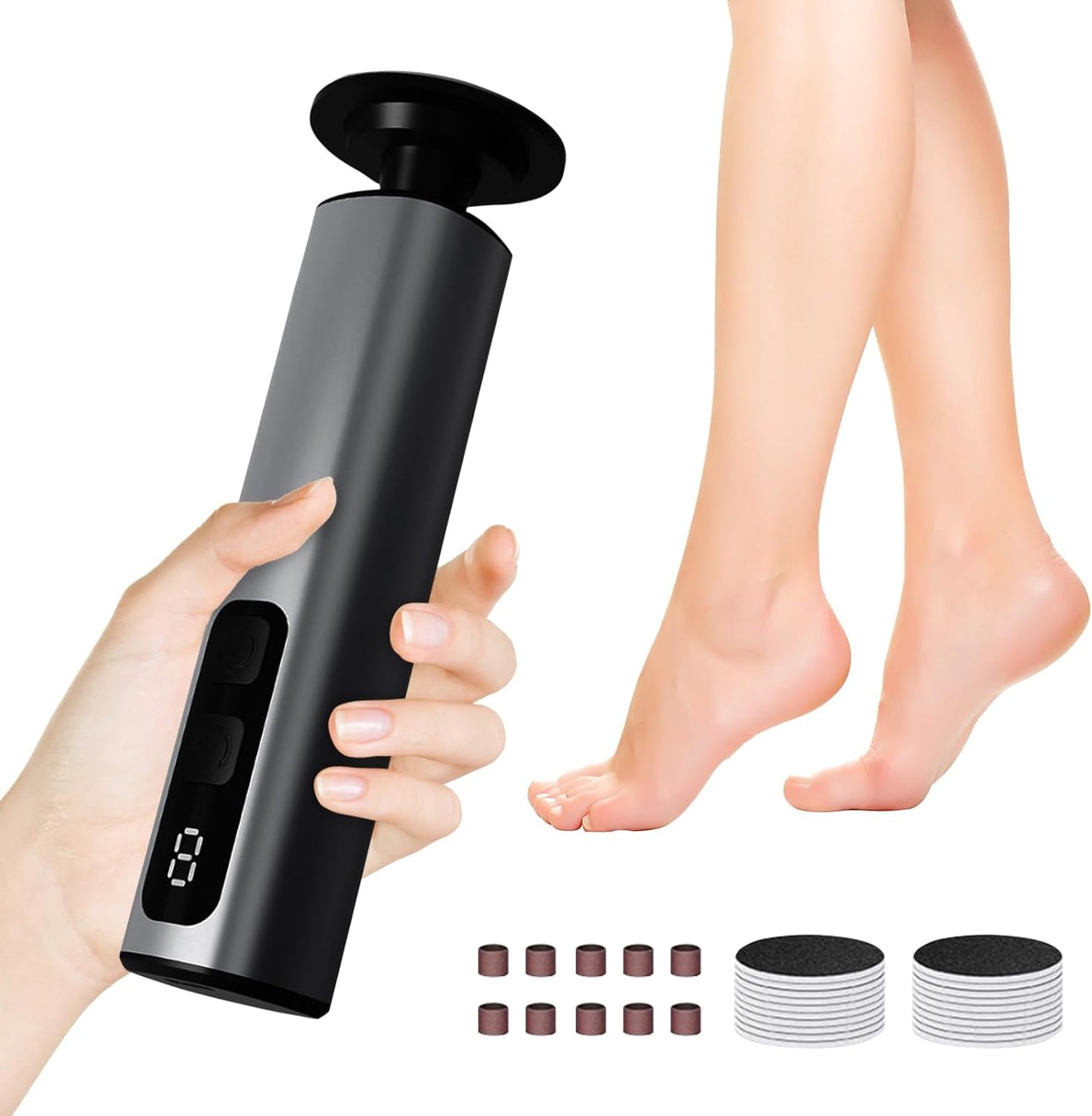 CoralBond Professional Electric Foot Feet Callus Remover Filer VB081