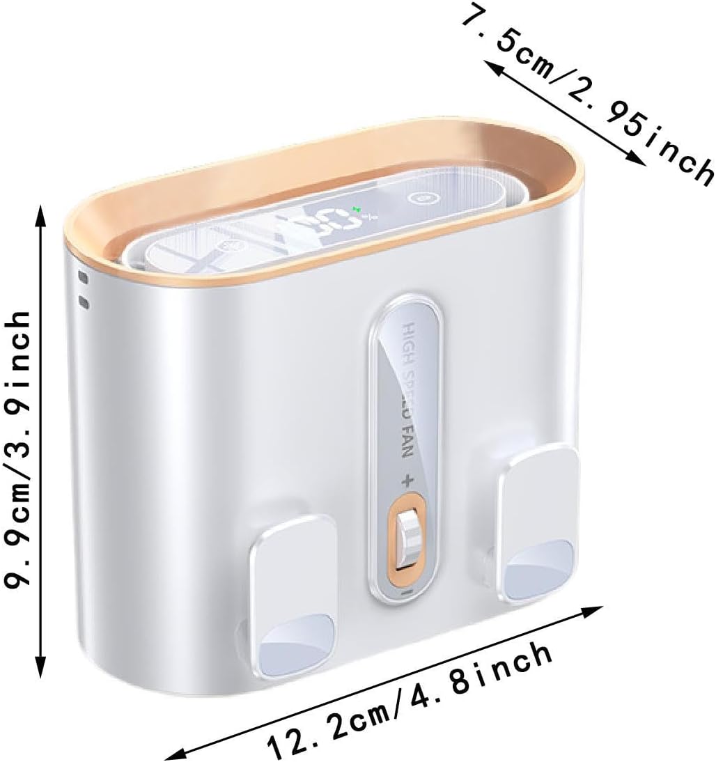 CoralBond Portable Personal Waist Body Mini Fan Travel Hanging Practical Cooling Summer VB034