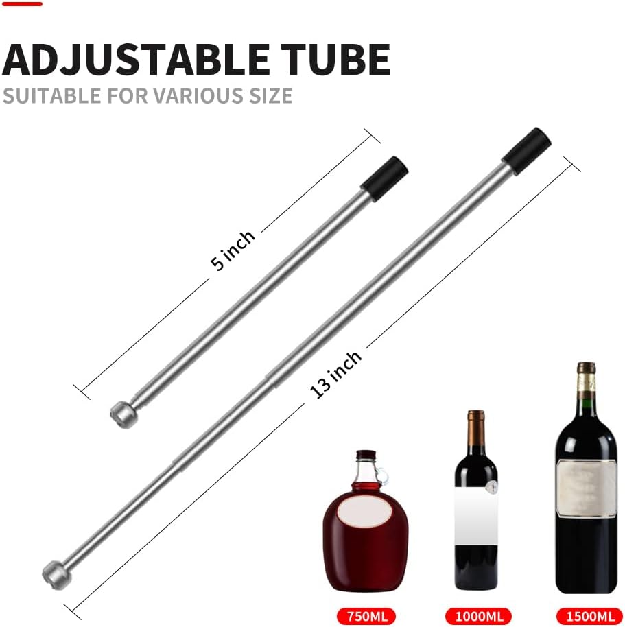 CoralBond Smart Electric Wine Aerator Pourer Decanter Dispenser One Touch Automatic VB023
