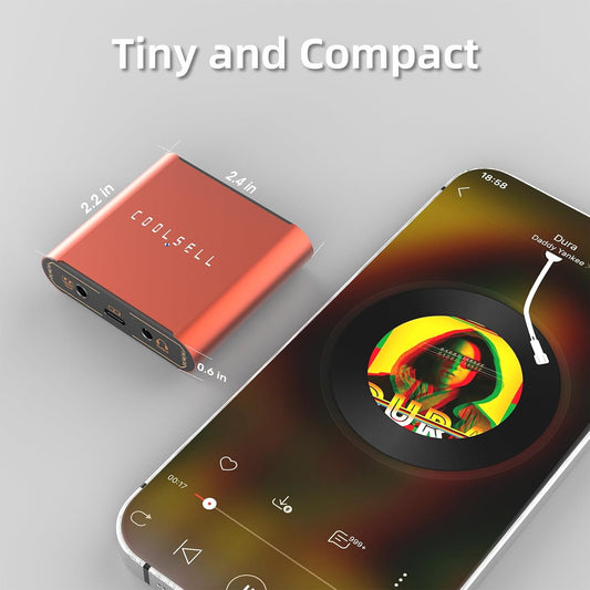 CoralBond 192kHz 24bit Audio Interface Portable USB iPhone Guitar Dual Gain Dial VB108