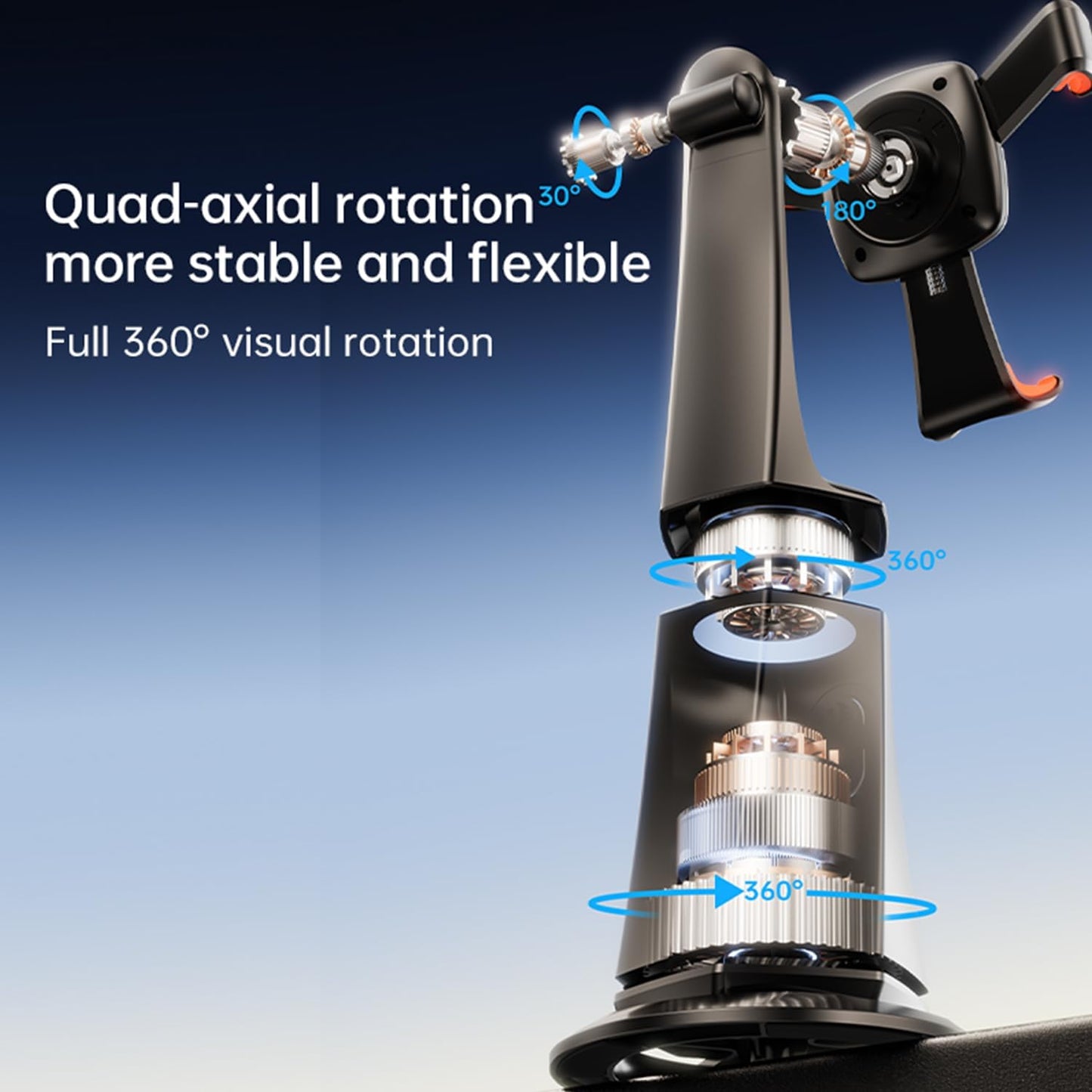 CoralBond Auto Face Tracking Smart Tripod 360° Rotation Stand Phone Holder VB103