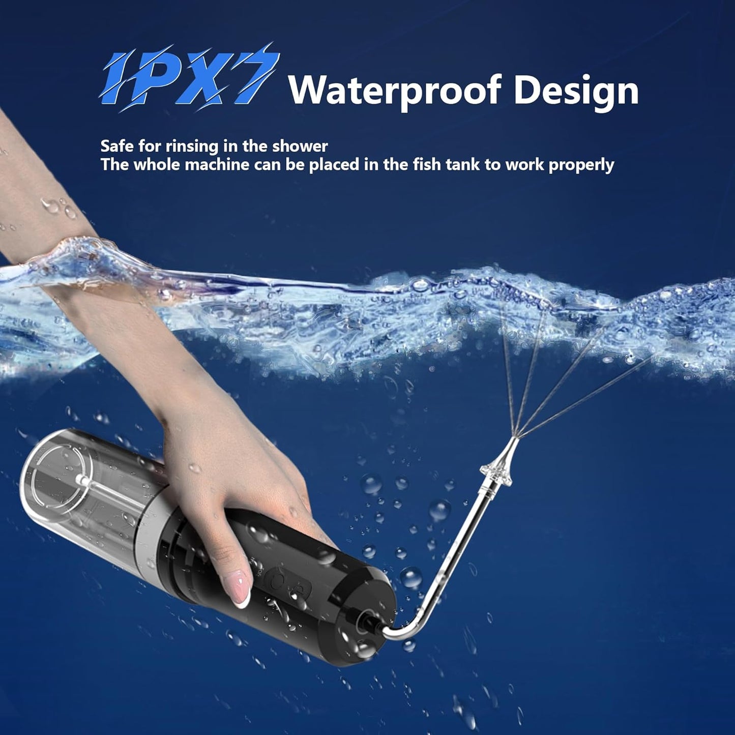 CoralBond 2-in-1 Portable Electric Ear Wax Remover Cleaning Kit Cleaner Water Powered VB027