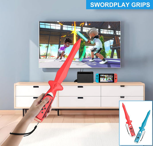 CoralBond 18-in-1 Switch Sports Accessories Bundle Games Kit Nintendo OLED Console Joy-Con VB065