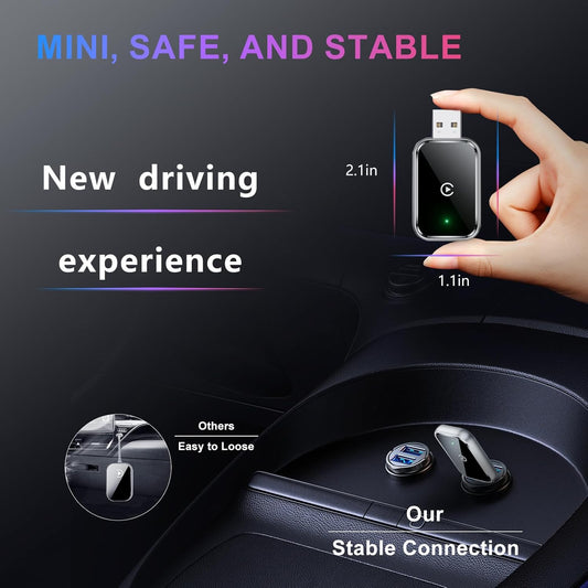 CoralBond Wireless CarPlay Adapter Apple Convert Wired iPhone VB111