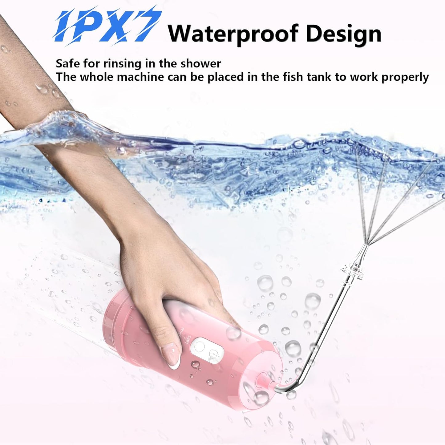 CoralBond 2-in-1 Portable Electric Ear Wax Remover Cleaning Kit Cleaner Water Powered VB029