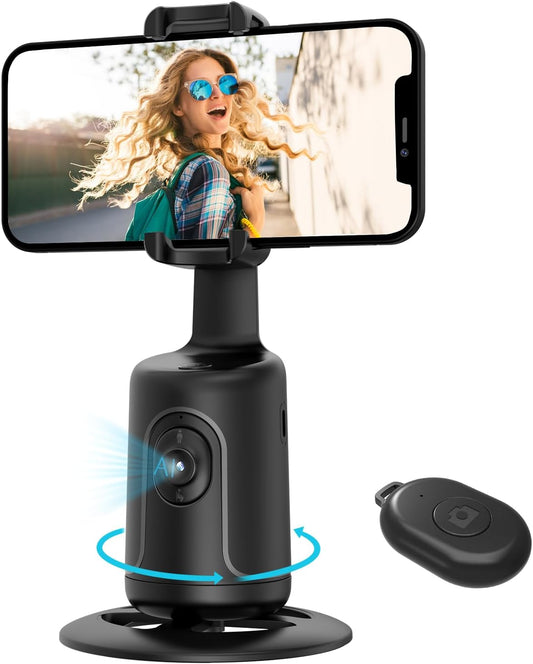 CoralBond Auto Face Tracking Smart Tripod Remote Selfie Vlog Stick Gesture Control VB097