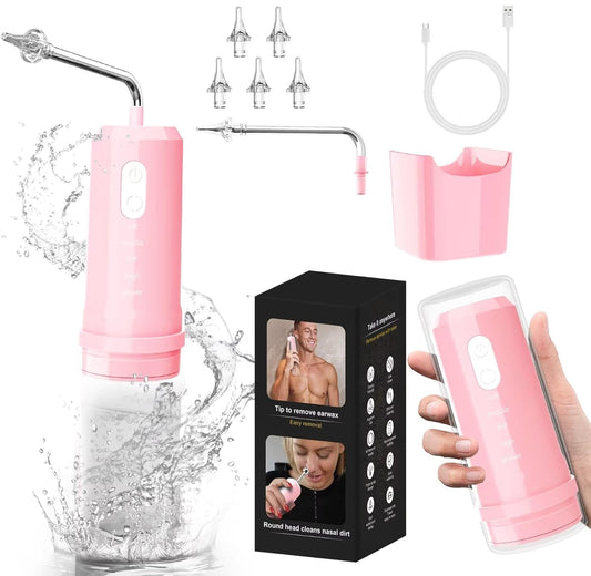 CoralBond 2-in-1 Portable Electric Ear Wax Remover Cleaning Kit Cleaner Water Powered VB029