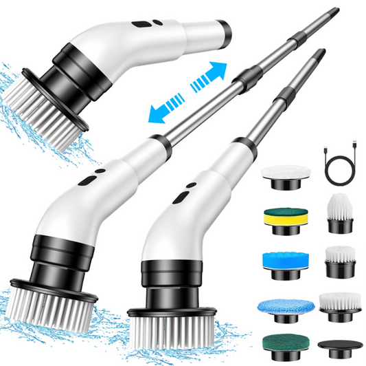 CoralBond 450 RPM Cordless Electric Spin Brush Scrubber Shower Cleaner VB056