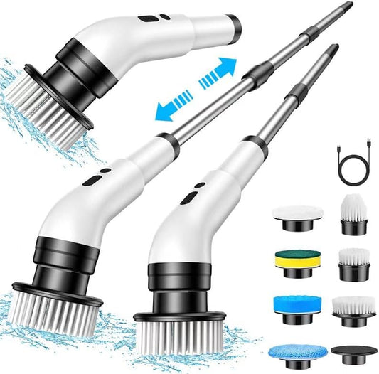 CoralBond 450 RPM Cordless Electric Spin Brush Scrubber Shower Cleaner VB053