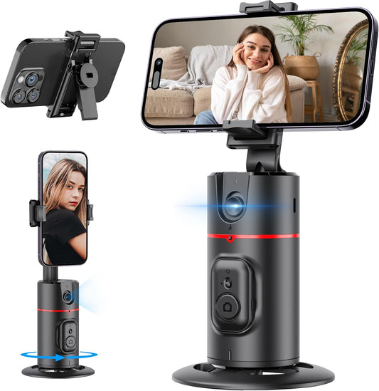 CoralBond Auto Face Tracking Smart Tripod Phone Holder Remote Controlled VB096