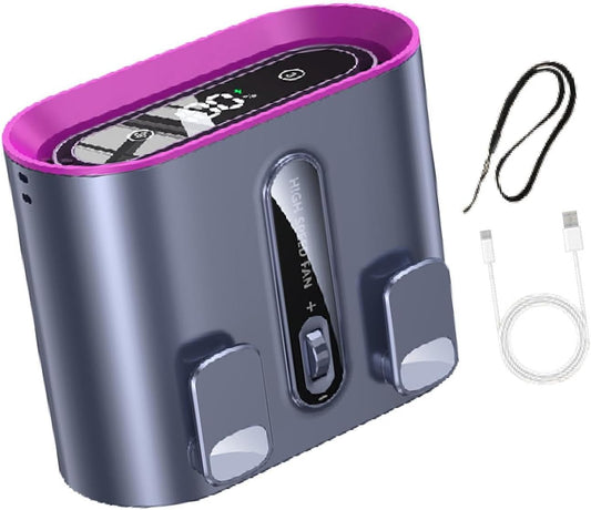 CoralBond Portable Personal Waist Body Mini Fan Travel Practical Cooling Summer VB036