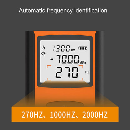 CoralBond Portable Mini Optical Power Meter High Accuracy Rechargeable Fiber Optic Tester VB004