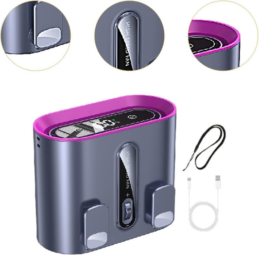 CoralBond Portable Personal Waist Body Mini Fan Travel Practical Cooling Summer VB036