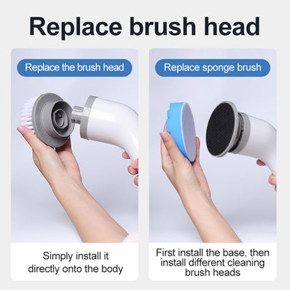CoralBond Cordless Electric Cleaning Brush Scrubber Home Spin VB063