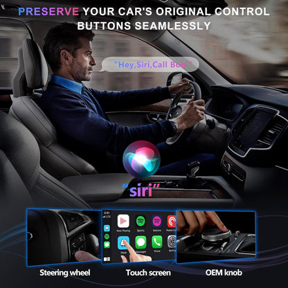 CoralBond Wireless CarPlay Adapter Apple Convert Wired iPhone VB111