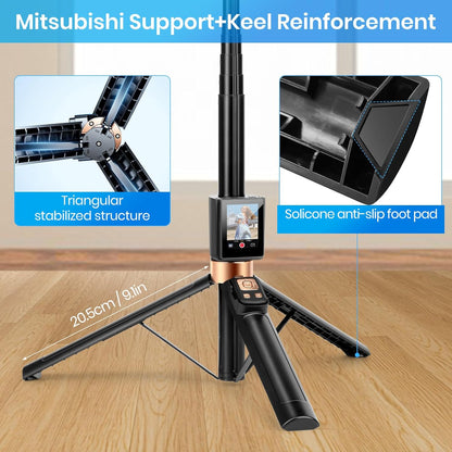 CoralBond Universal Real Time Back Camera Monitor iPhone Android Vlog Selfie Screen VB104