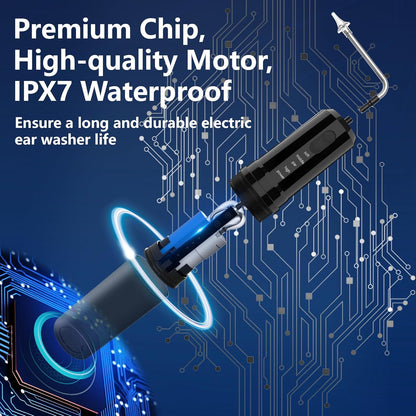 CoralBond 2-in-1 Portable Electric Ear Wax Remover Cleaning Kit Cleaner Water Powered VB027