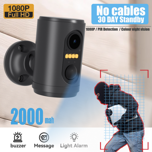 CoralBond Wireless WiFi Home Security Camera System Video Surveillance Equipment VB033